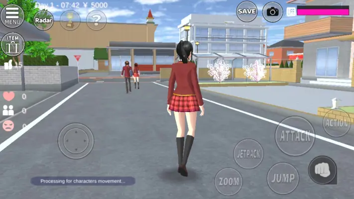 SAKURA School Simulator android App screenshot 0