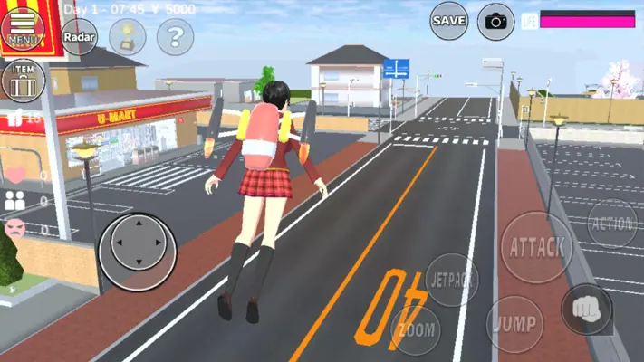 SAKURA School Simulator android App screenshot 1