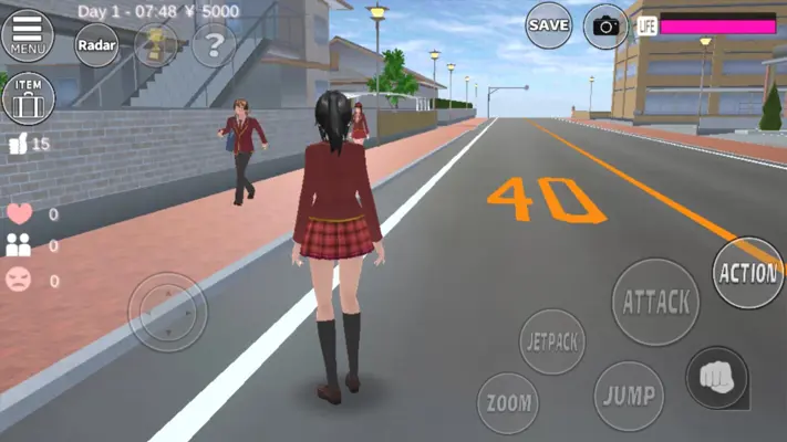 SAKURA School Simulator android App screenshot 2