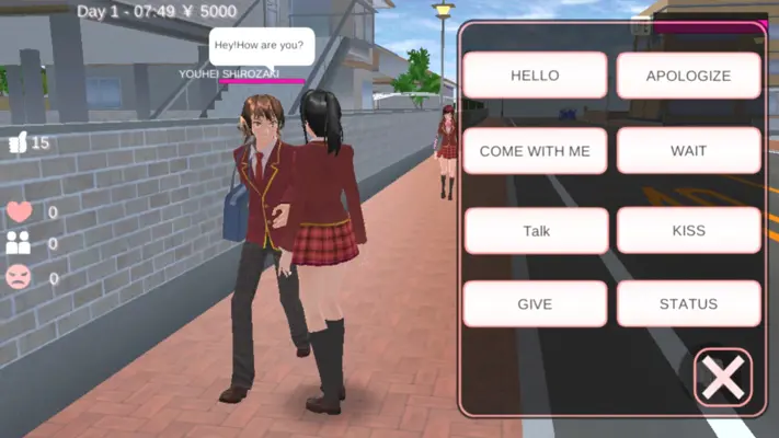 SAKURA School Simulator android App screenshot 3